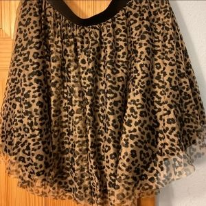 TORRID Leopard Skirt